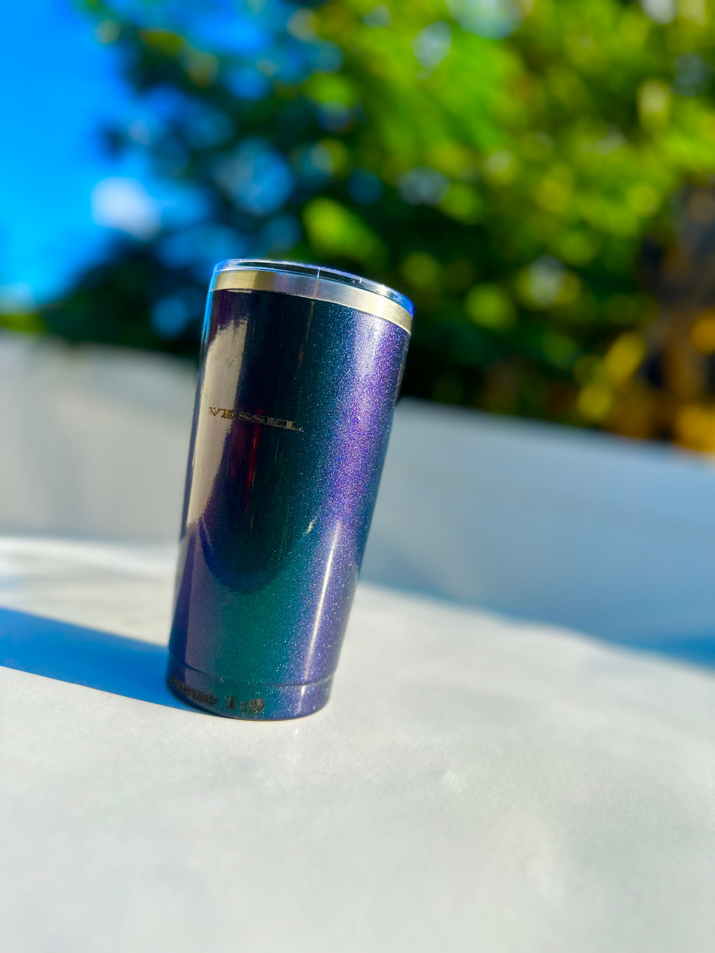 Tumbler Camaleòn Vessel Esmerald 20 onz Iridiscente