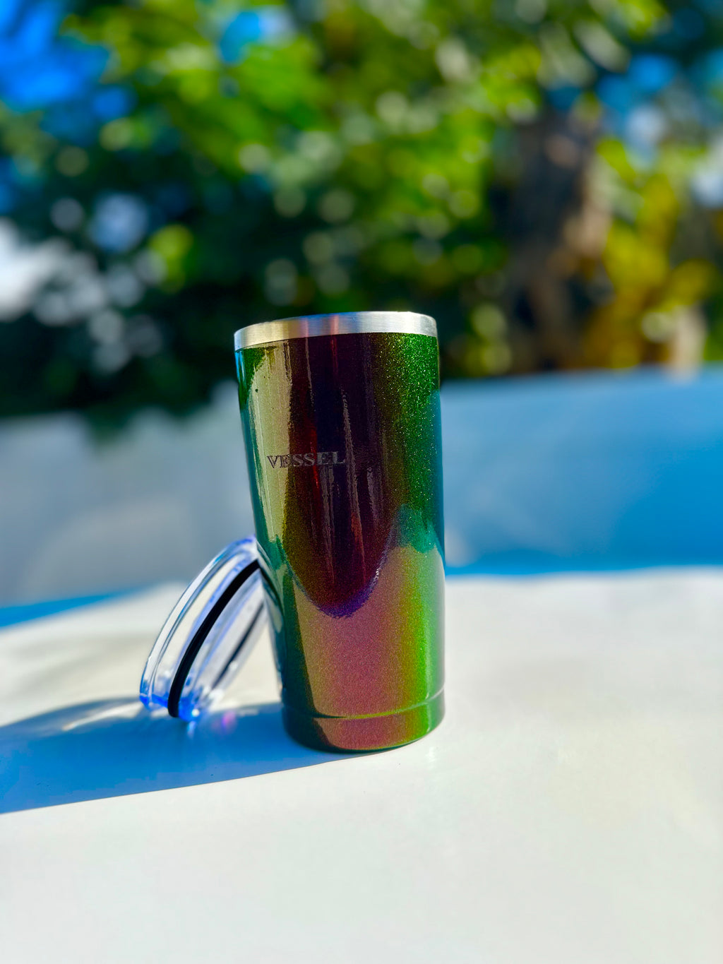 Tumbler Camaleòn,Vessel Aura 20 onz,Iridiscente