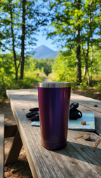 Majestic Purple Vessel Tumbler Lifestyle Image