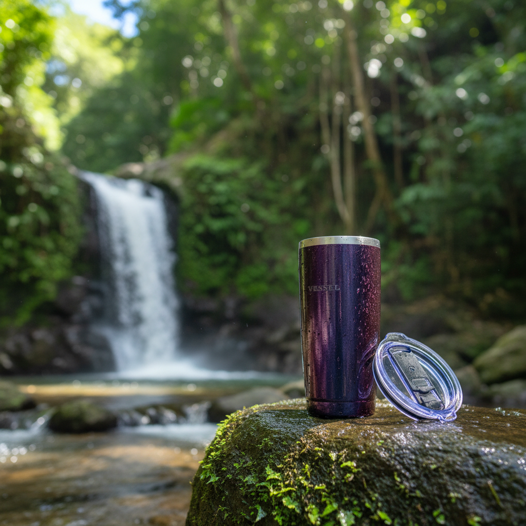 Tumbler en cascada o trail tropical